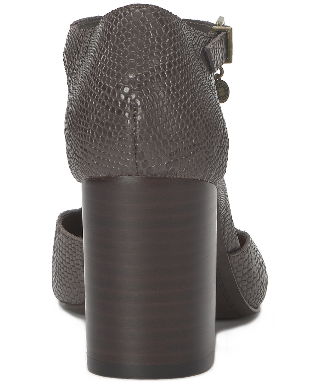 Lucky Brand Kanira Ankle Strap Pump In Gray