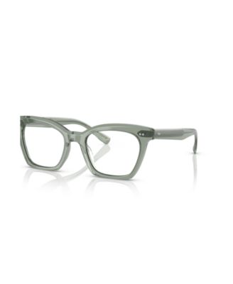 Woman Cat Eye Plastic OV5566U Lelia Eyeglasses