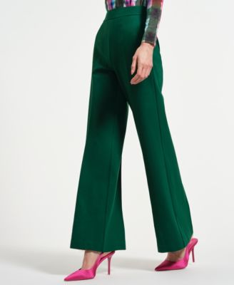 Women's Wide Leg Ponte Pants