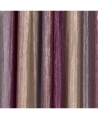 Ombre Crushed Satin Sheer Single Window Curtains & Valances - 50 in. W x 144 in. L Single Scarf, Sage