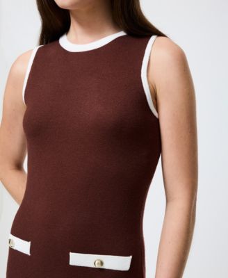 Women's Ruthie Sleeveless Knit Shift Mini Dress