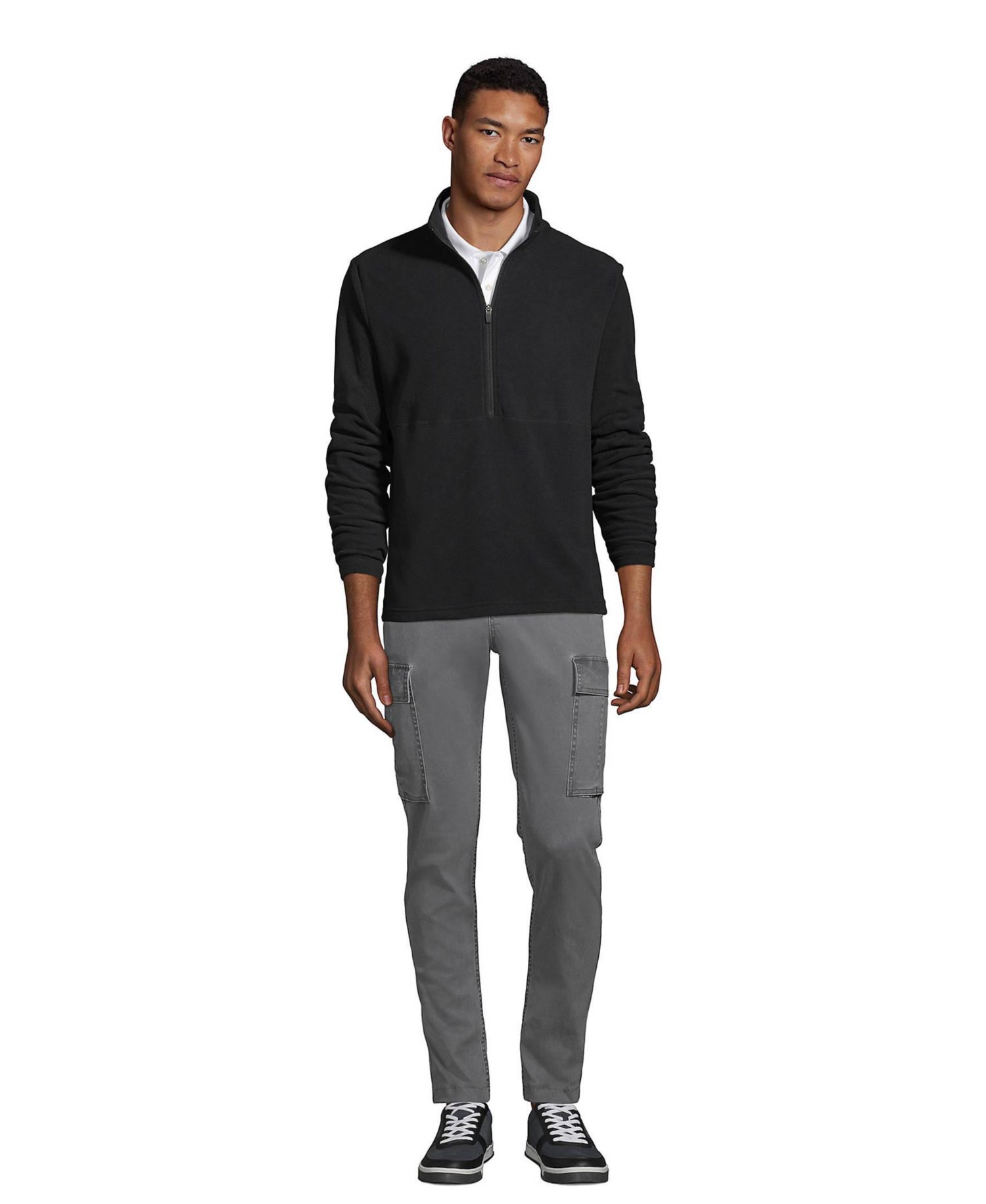 Men's Thermacheck 100 Fleece Quarter Zip Pullover Top