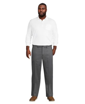 Big & Tall Long Sleeve Cotton Supima Polo Shirt with Pocket