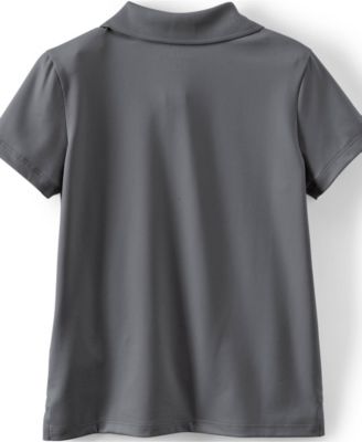 Girls Short Sleeve Feminine Fit Rapid Dry Polo Shirt