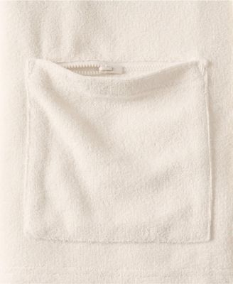 Men's Short Sleeve Textured Terry Camp Collar