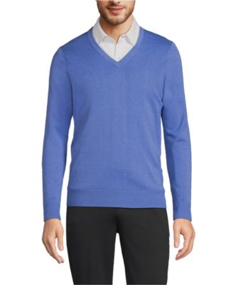 Unisex Cotton Modal Vneck Pullover Sweater