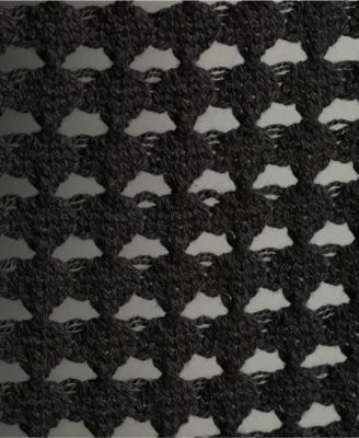 Women's Cotton Viscose Open Knit Sleeveless Scoop Neck Top Cover Up