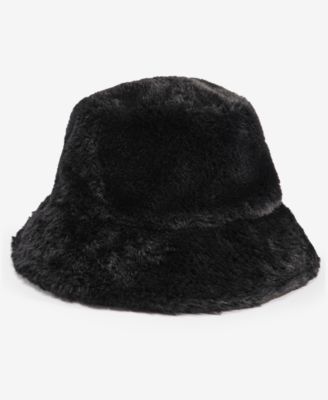 I.N.C. International Concepts - Faux Fur Fleece Lined Bucket Hat