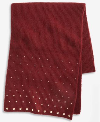 Solid Studded Muffler Scarf, Macy's Exclusive