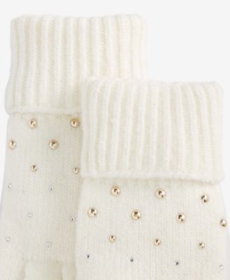 Solid Studded Gloves, Macy's Exclusive