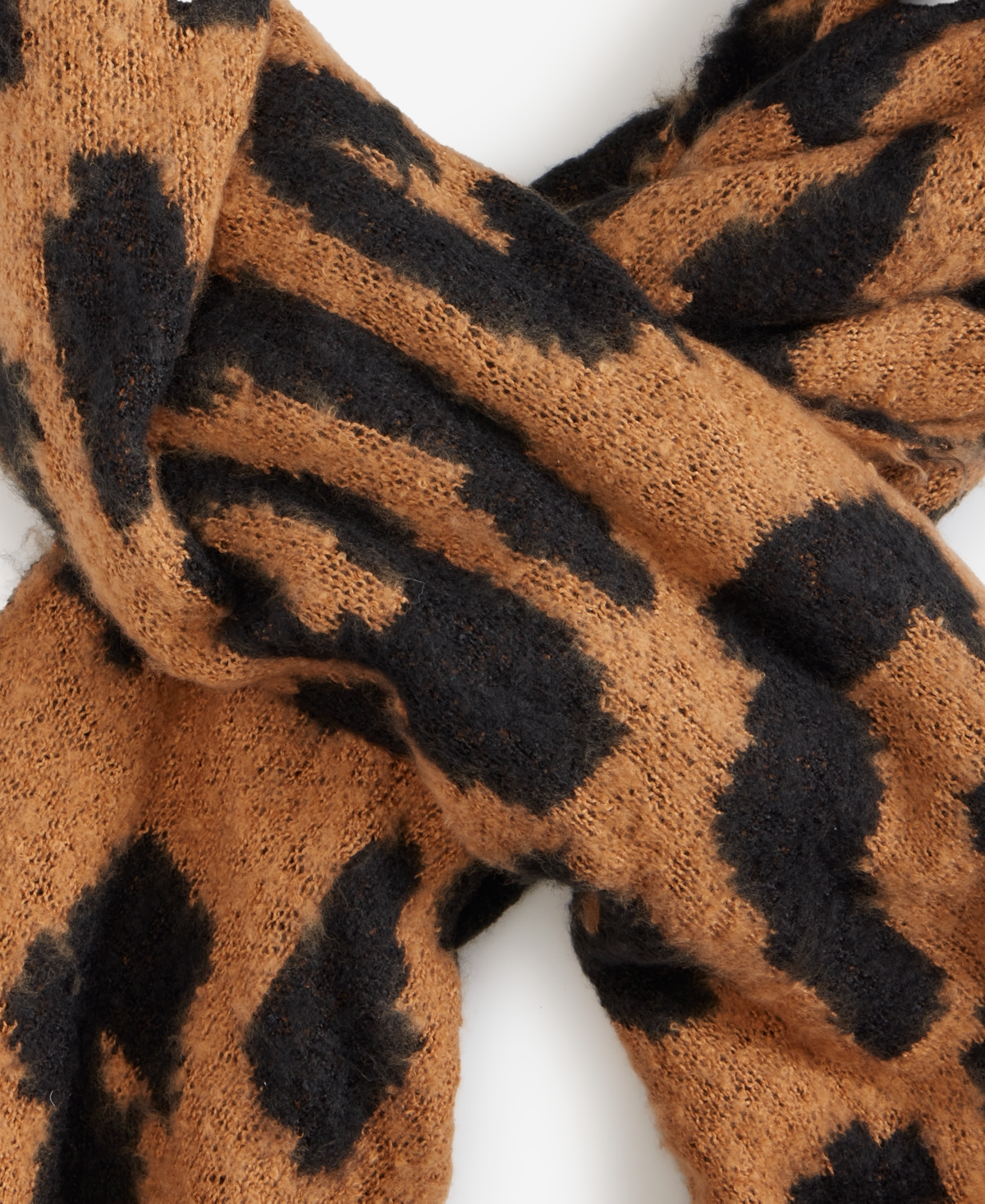 I.n.c. International Concepts Leopard Print Bias Cut Scarf, Macy's Exclusive