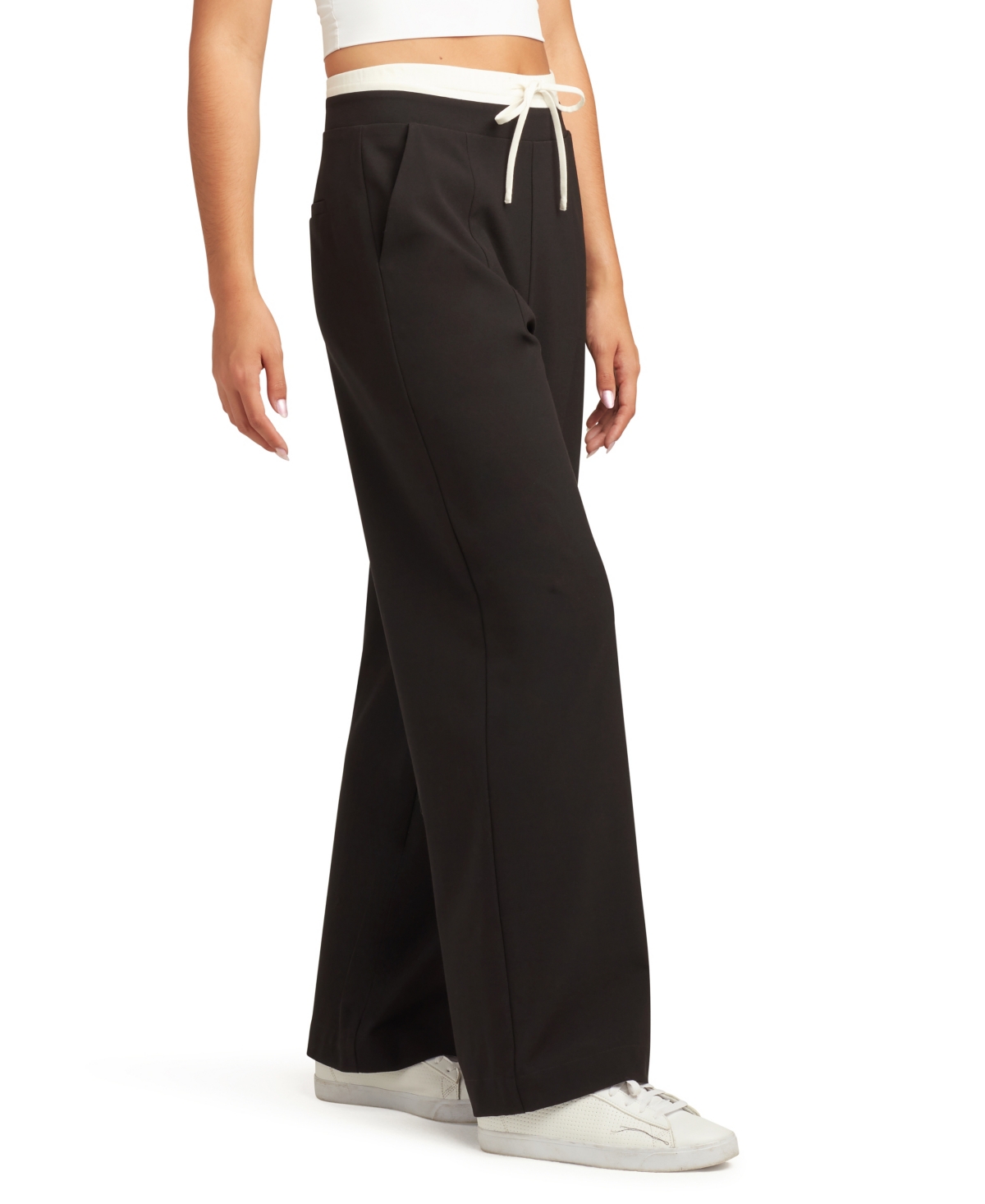 Bcx Juniors Heather High-rise Pull-on Pants In Brown
