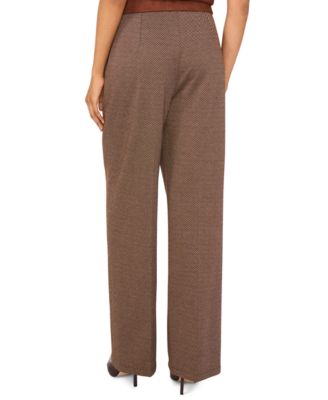 Women's Pintuck-Front High-Rise Pants