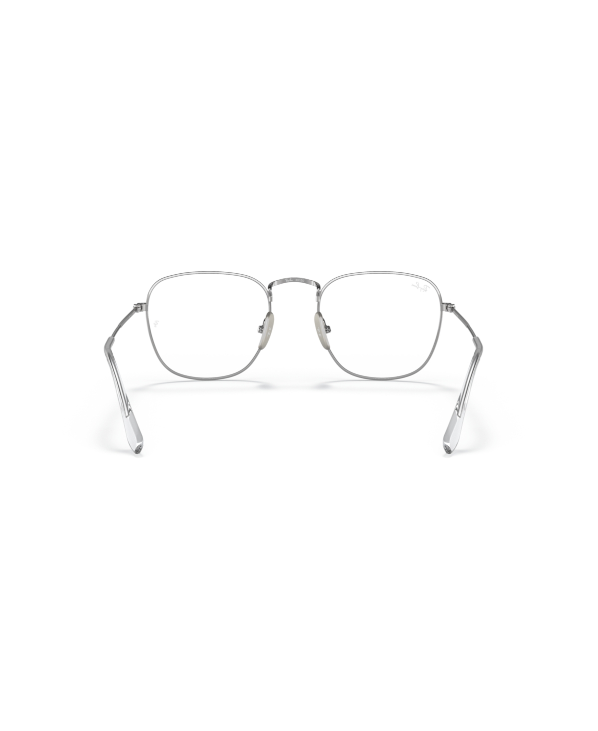 Ray Ban Men's Frank Titanium Optics Eyeglasses, Rb8157v In Silver