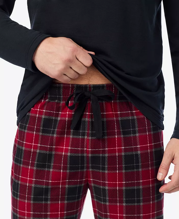 Men's Cozy Lodge Long Sleeve Pajama Set - thumbnail 3
