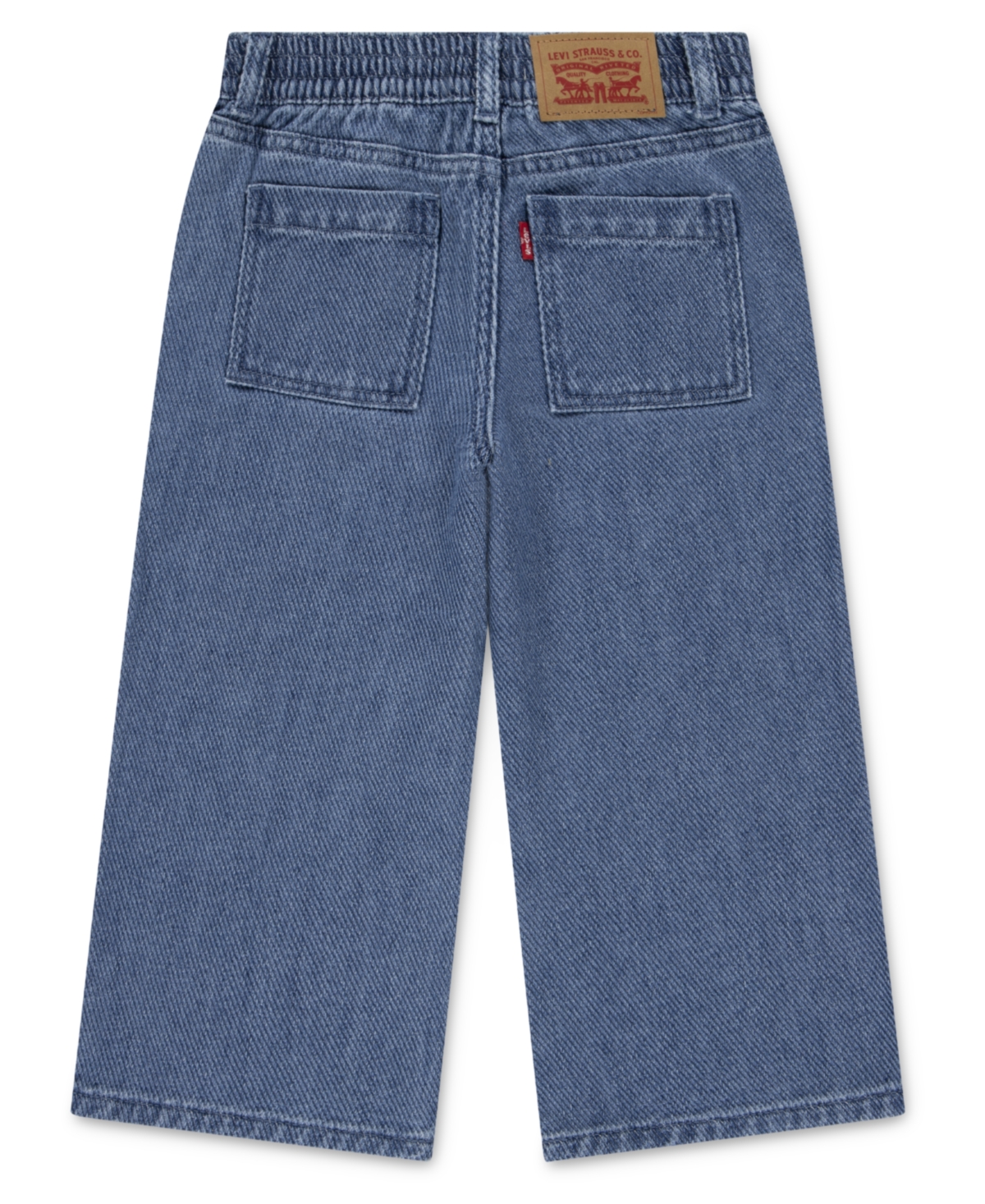 Levi's Big Girls High Rise Wide Leg Baggy Pants In Blue