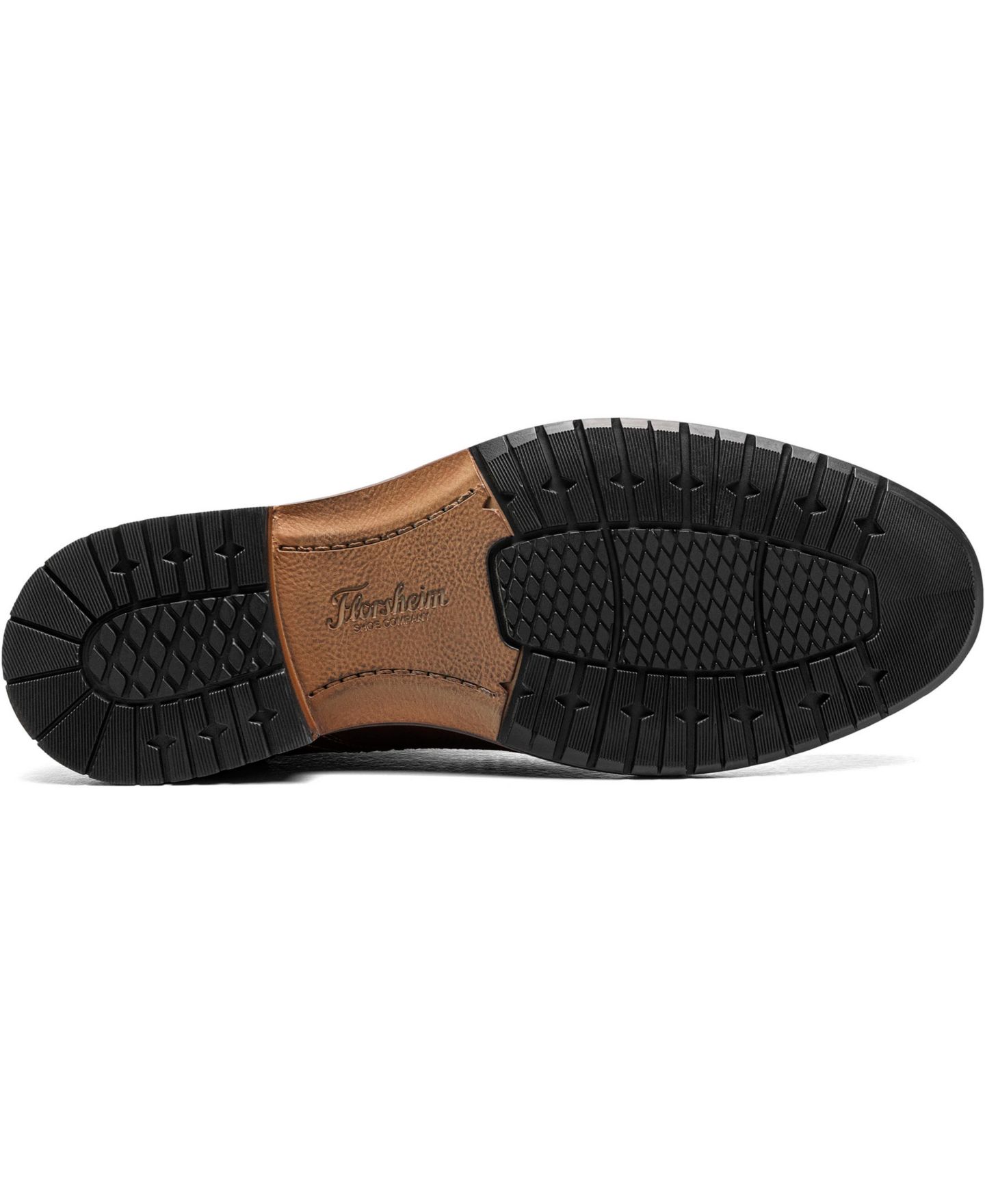 Мужские ботинки Florsheim Forge Plain Toe Chukka, цвет: Коричневый — фото 4