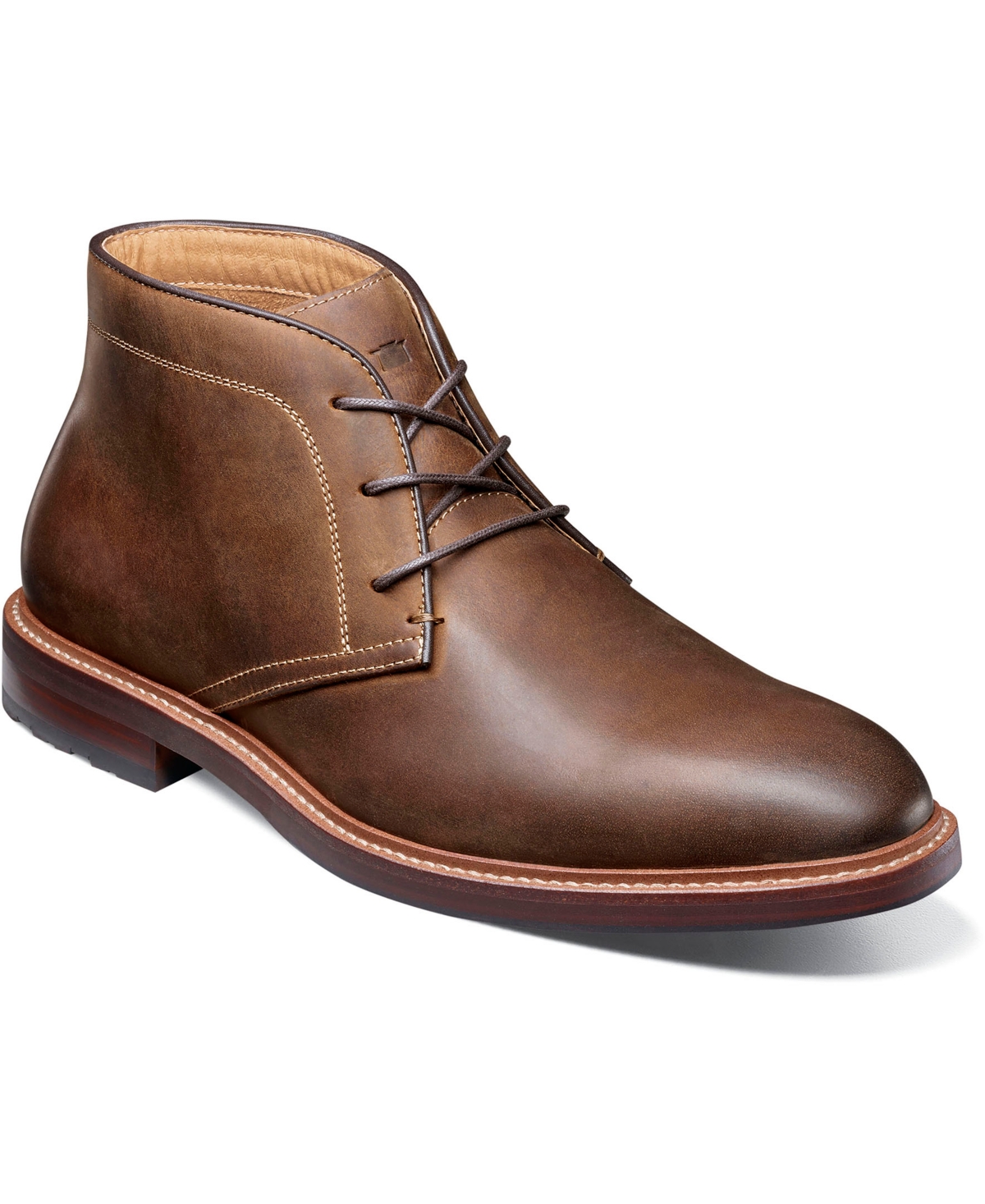 Florsheim Anthem Plain Toe Chukka In Brown