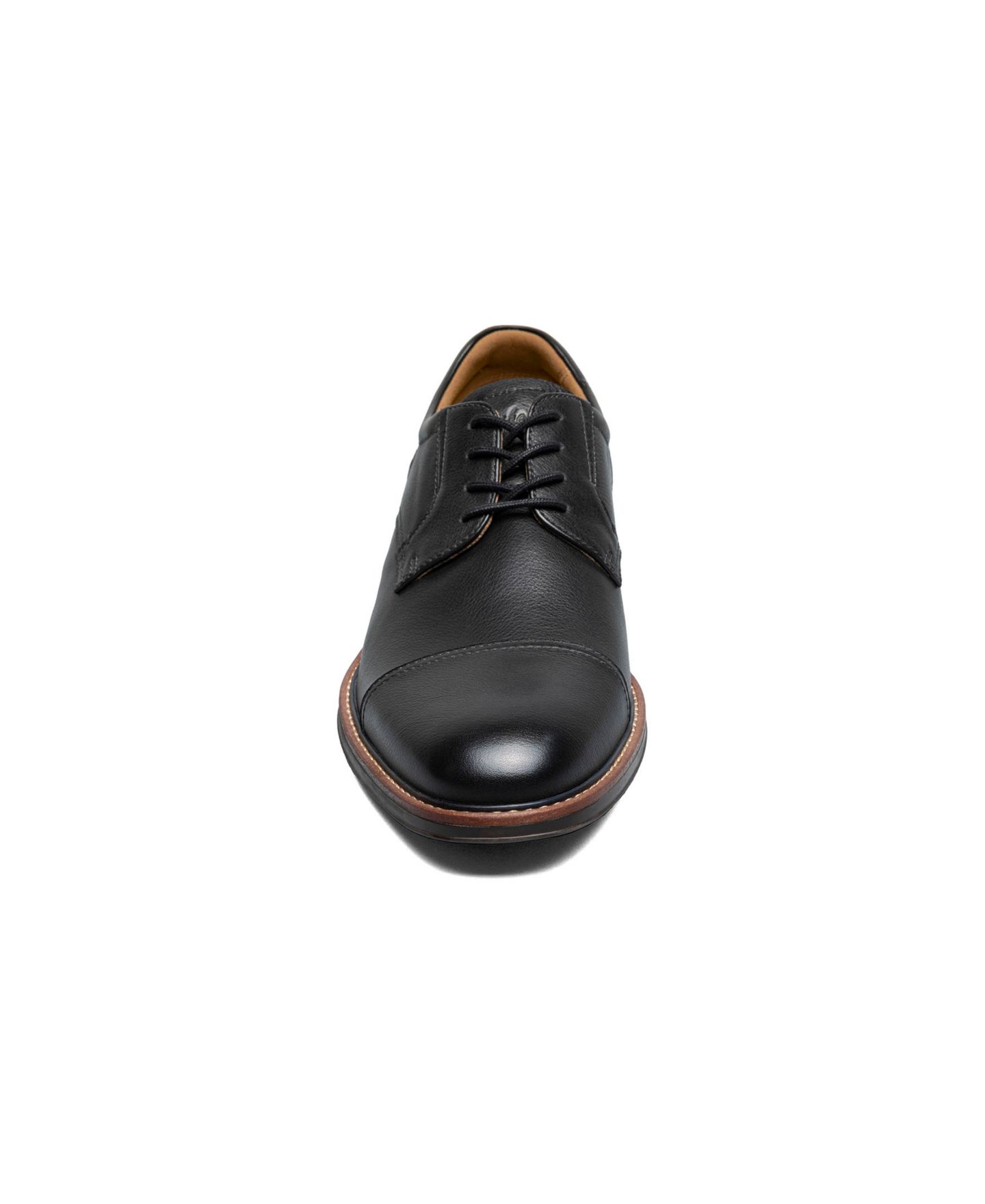 Florsheim Men's Traveler Cap Toe Oxford, цвет: Чёрный — фото 3