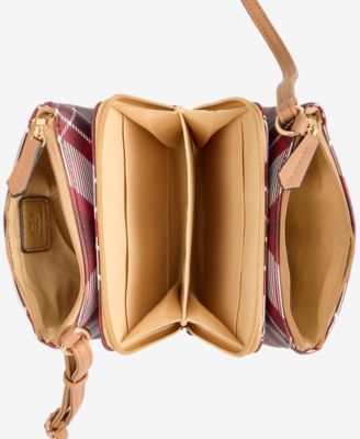 Plaid Dasher Bag, Macy's Exclusive