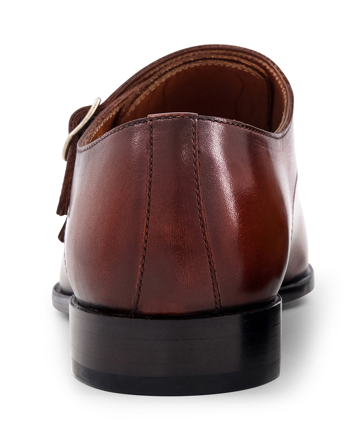 Anthony Veer Bexley Double Monk Boot In Brown