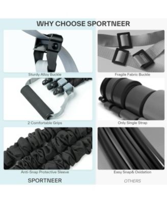 Pull Up Bands, Assistance Adjustable Resistance Bands for Pull Up with One-Way Anti-Slip Lock and Storage Bag