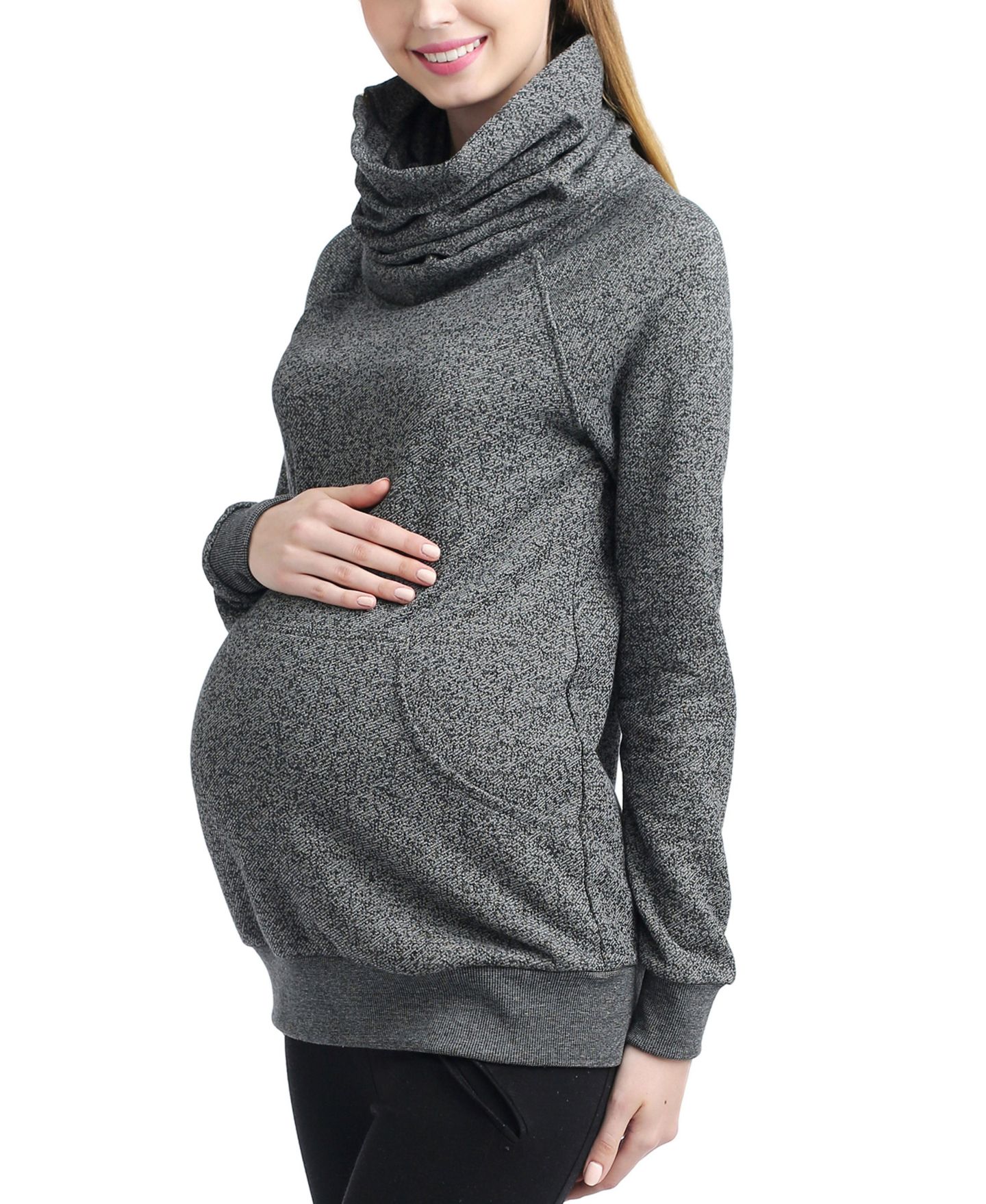 Женские толстовки Maternity kimi + kai Thea, цвет: Серый — фото 3