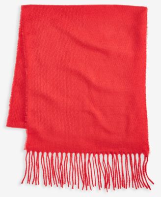 Women's Solid Patchwork Weave Wrap, Macy's Exclusive 