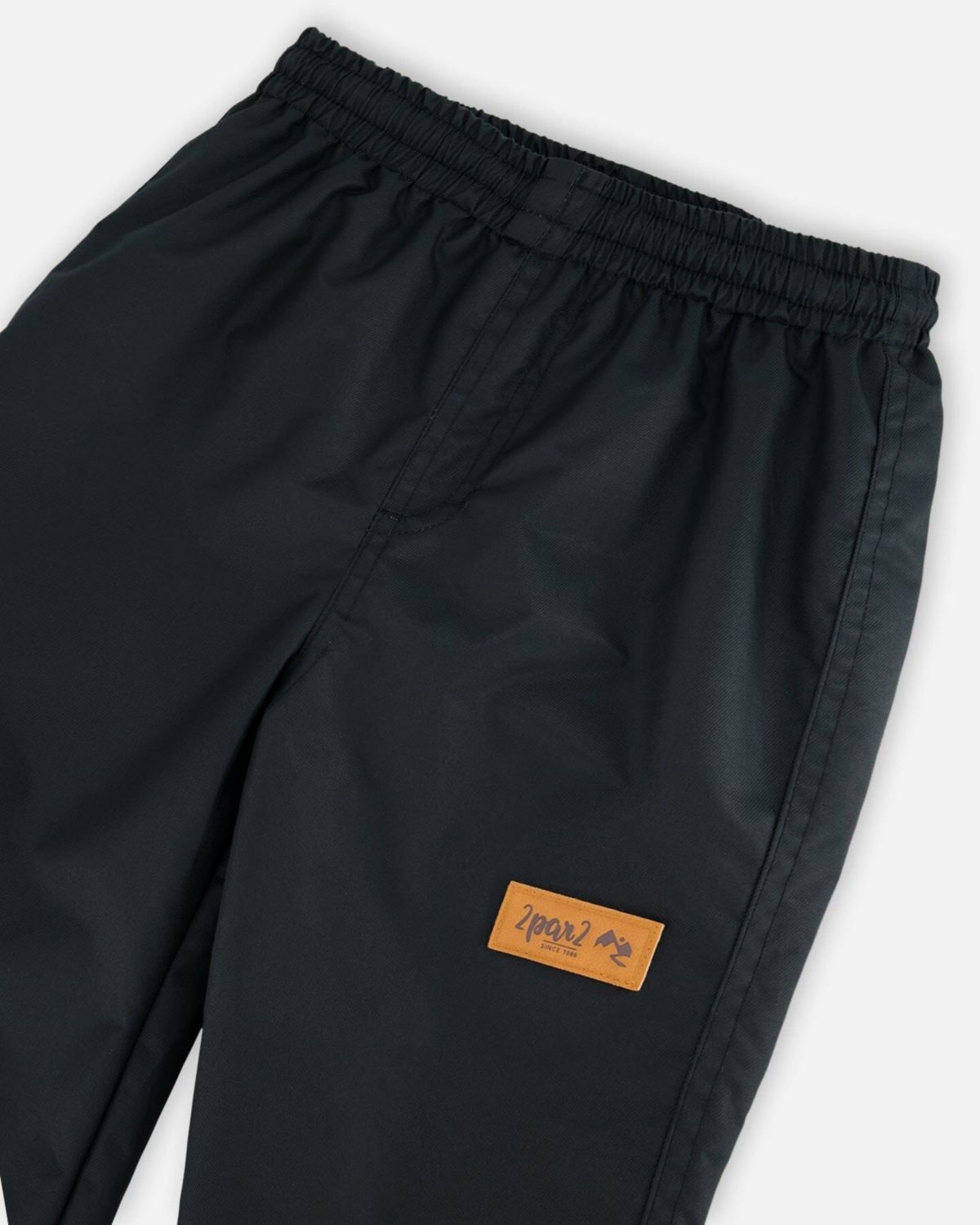 Deux par Kids Unisex Splash Pants Black