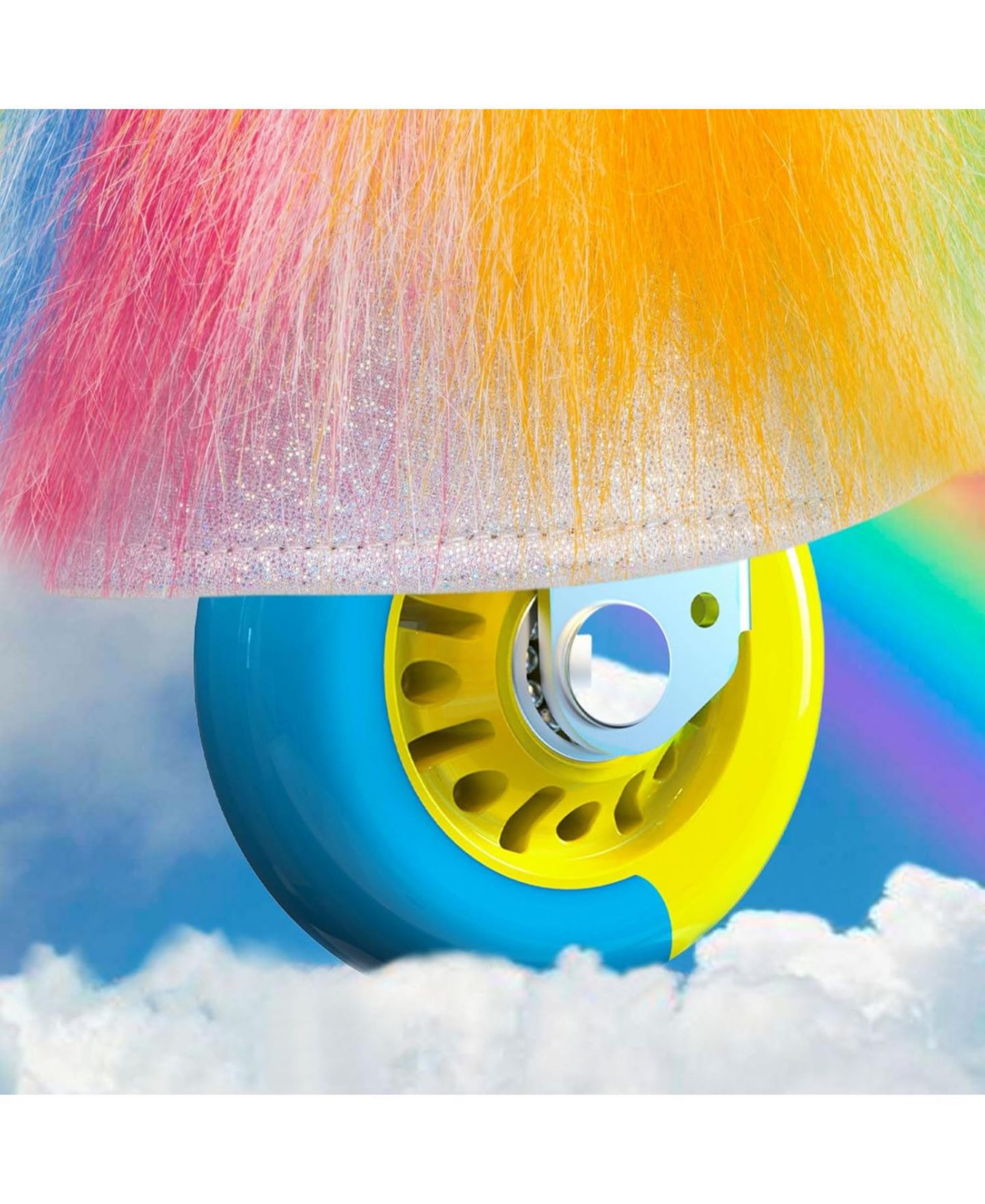 Детская игрушка PonyCycle Model X Rainbow Unicorn Ride-On Toy, Ages 3-4, цвет: Разноцветный — фото 2