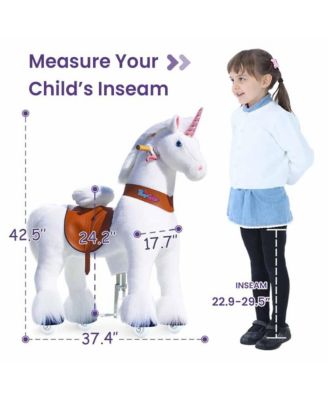 Ride-on Unicorn White Model U Size 5 for Age 7-12