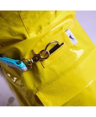 Pet Raincoat & Apparel Harness - Yellow, XS