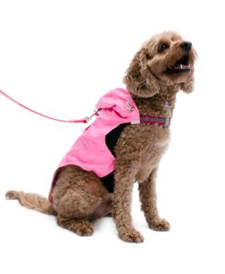 Pet Raincoat & Apparel Harness - Pink, 2XL