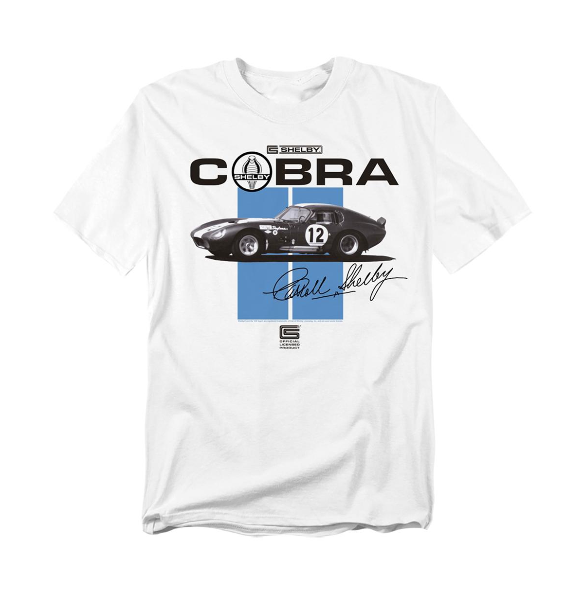 Men's Shelby Cobra Racing Stripes T-Shirt - White