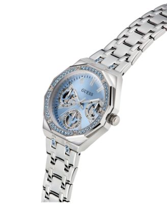 Women's Silver Tone Multi-function Watch, 36mm