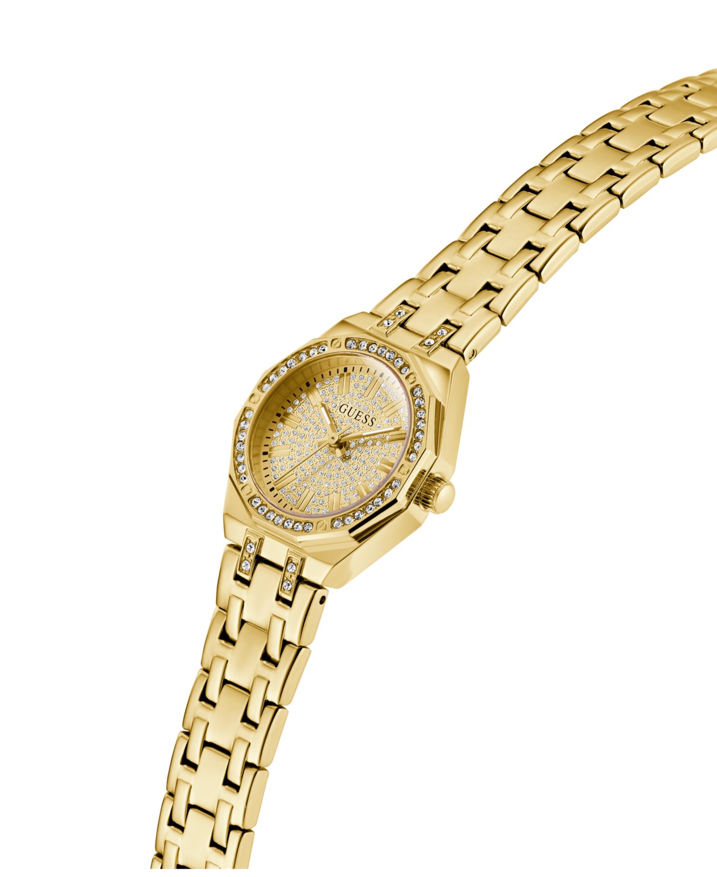 Женские часы GUESS Gold Tone Analog Watch, 25mm — фото 4