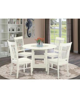 Dining Room Set Linen White