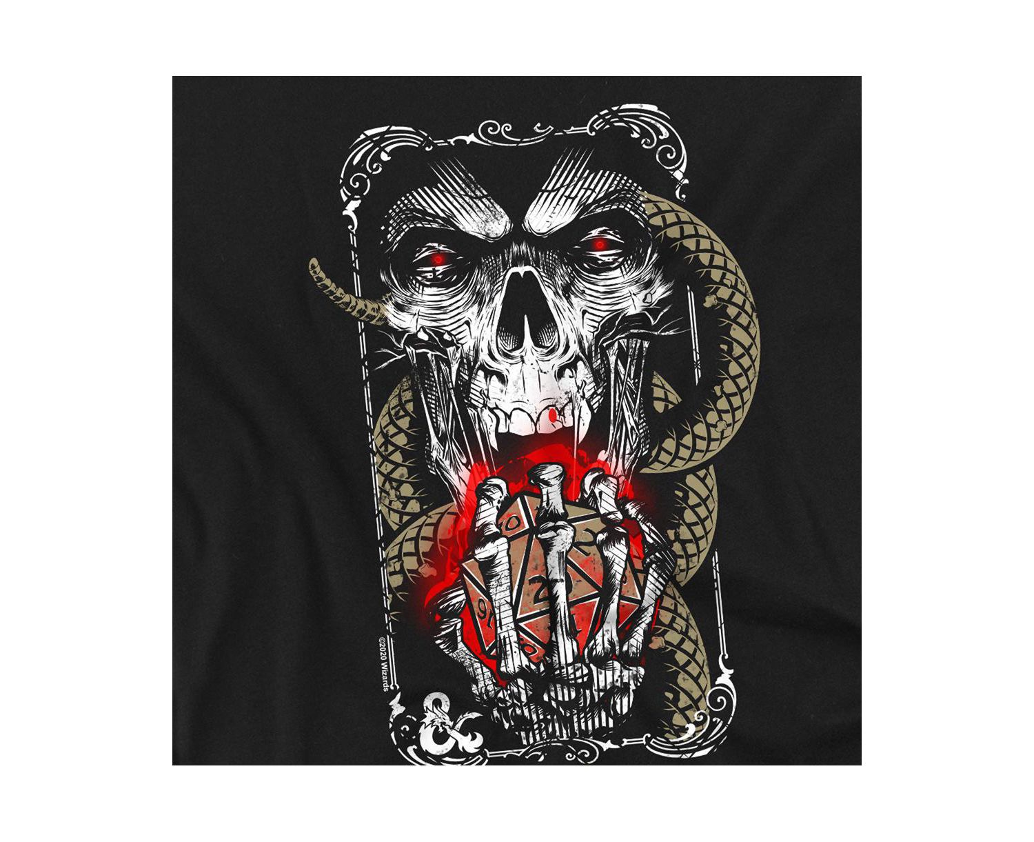 Men's Dungeons And Dragons Lich For Chaos T-Shirt