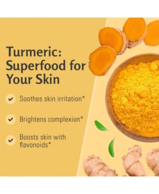 Exfoliating Body Scrub | Turmeric Body Scrub and Skin Exfoliator with Collagen and Coconut Oil | 12oz