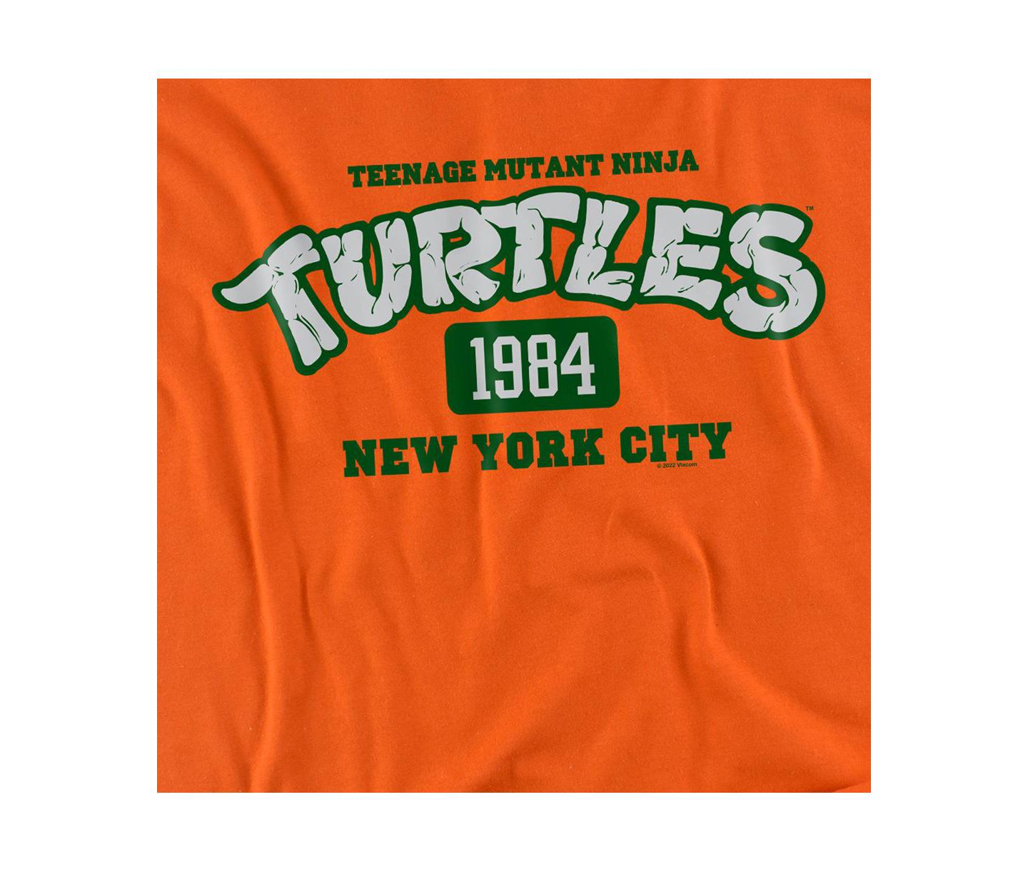 Мужская футболка Teenage Mutant Ninja Turtles Est. 1984 Nyc, цвет: Оранжевый — фото 2