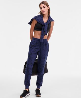 Women's Printed Fleece Jogger Pants, Macy's Exclusive