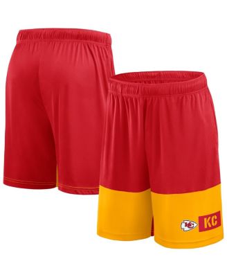Fanatics - Men's Red/Gold Kansas City Chiefs Big Tall Best of the Best Performance Shorts