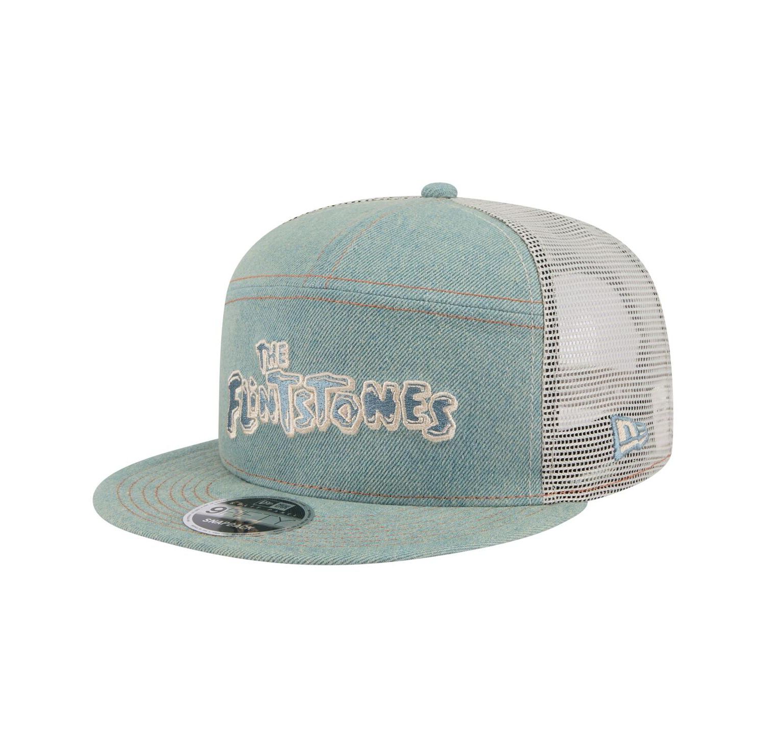 Men's Denim the Flintstones Denim 9FIFTY Snapback Hat