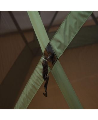 Hexagon Pop Up Party Tent Gazebo w/ Netting, 12' x 12',