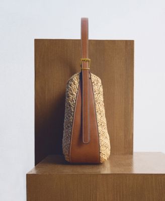 Women's Natural Fiber Shoulder Bag