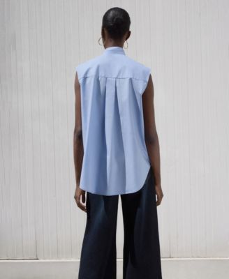 Women's Tie-Neck Blouse