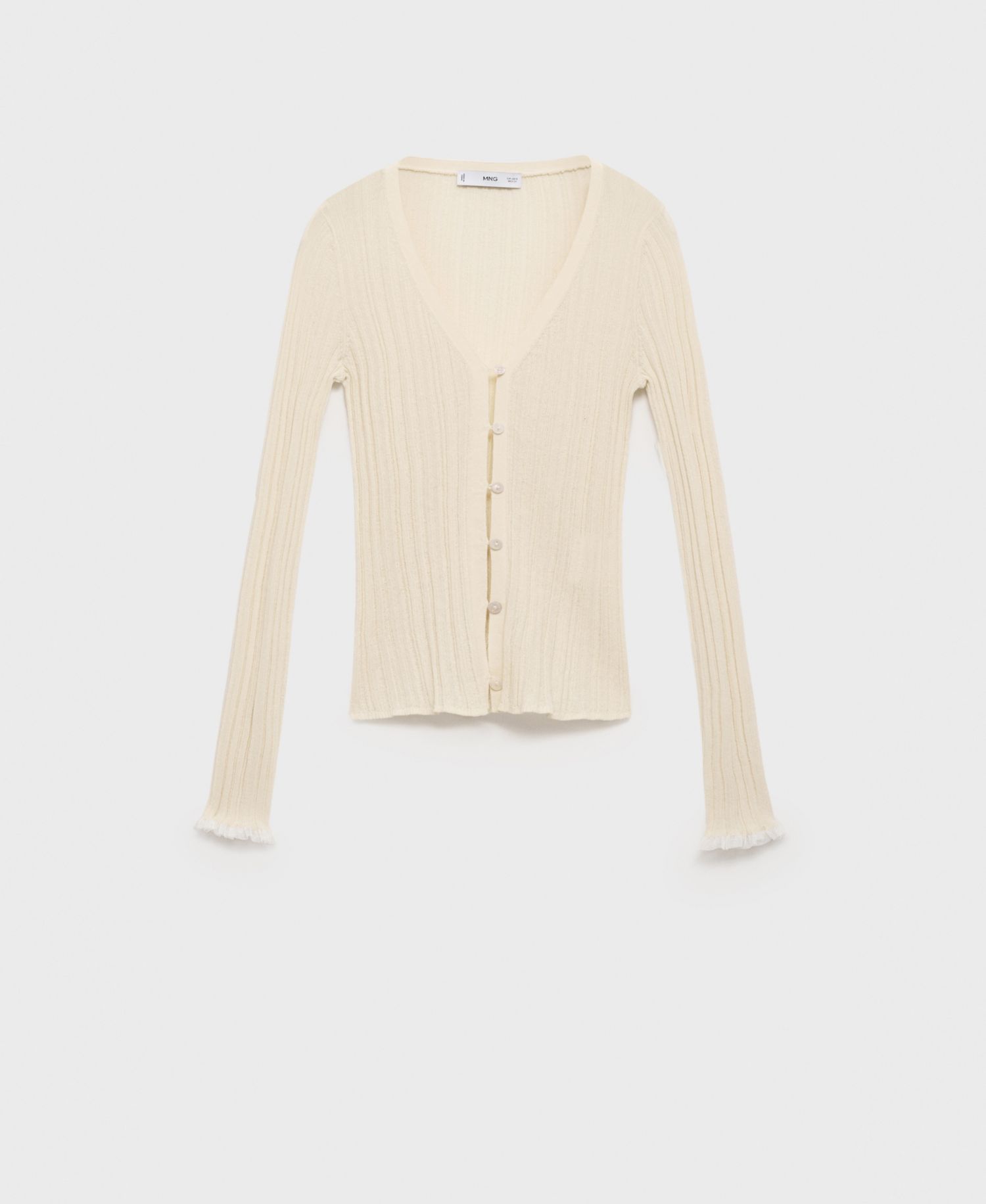 Women's Contrast Trim Cardigan