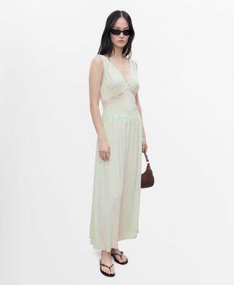 MANGO - Women's Lace Camisole Dress
