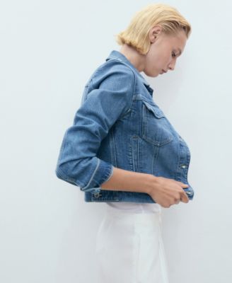 Women's Pockets Denim Jacket
