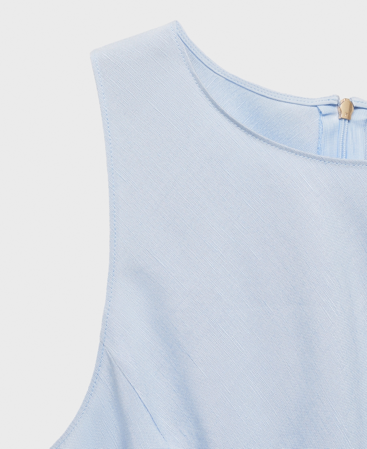 Mango Robe Midi Bretelles Vert D´eau - Femme - Xl -  In Blue